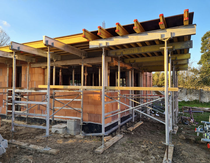 Construction d'une maison à Annet-sur-Marne par l'entreprise Legendre Frères