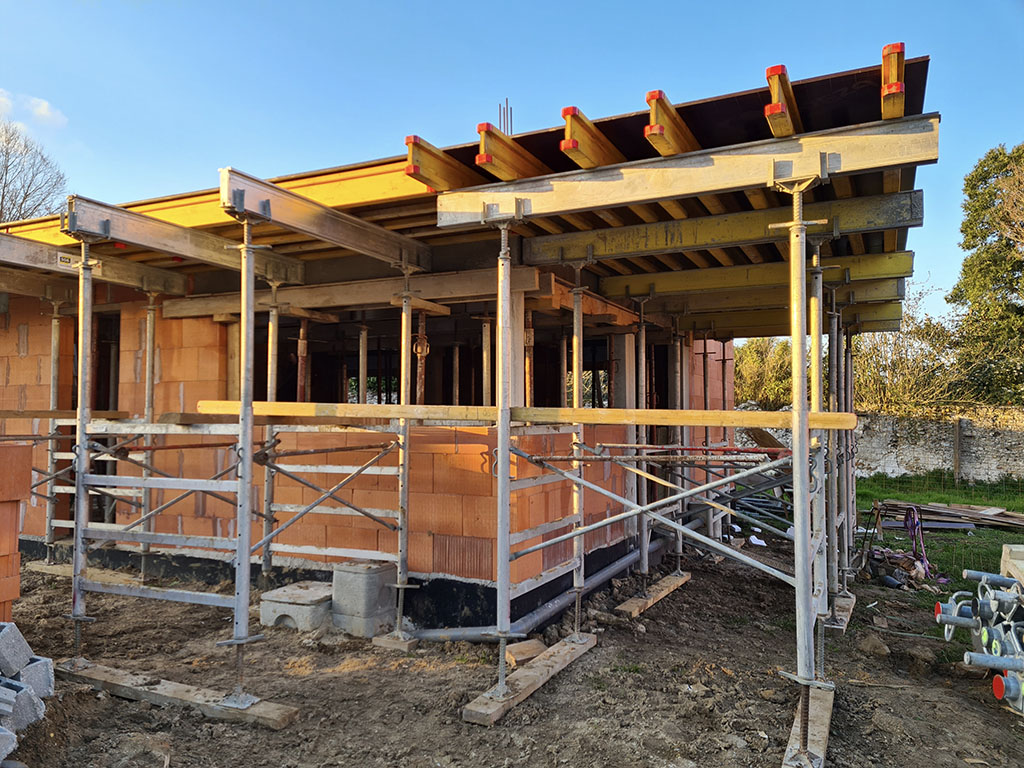 Construction d'une maison à Annet-sur-Marne par l'entreprise Legendre Frères