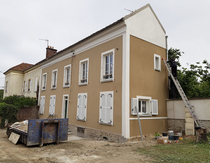 Rehabilitation d'un bâtiment à Lagny-sur-Marne