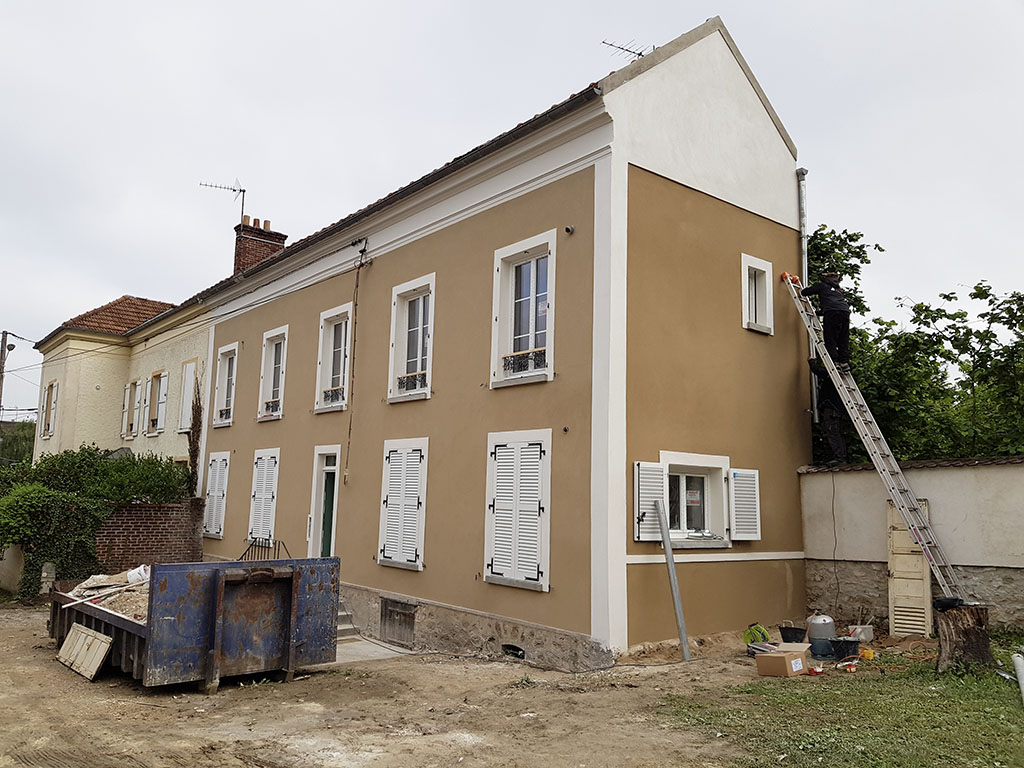 Rehabilitation d'un bâtiment à Lagny-sur-Marne