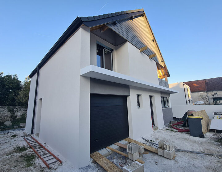 Construction d'un pavillon à Annet-sur- Marne par l'entreprise Legendre Frères