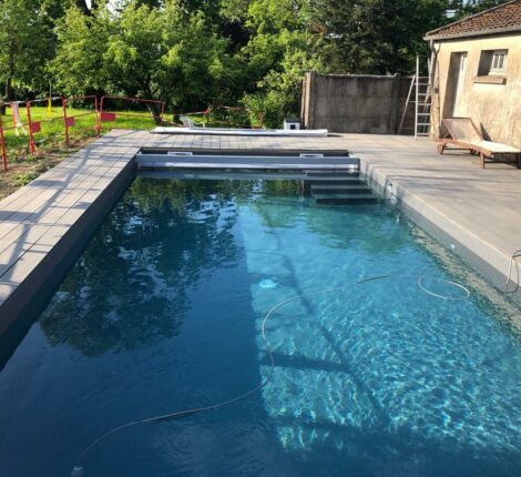 Piscine en béton