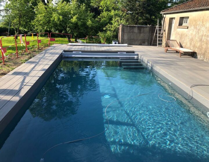 Piscine en béton