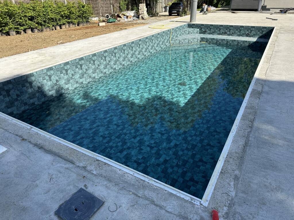 Piscine en béton