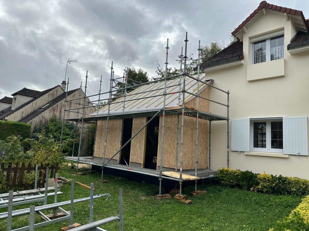 extension en bois