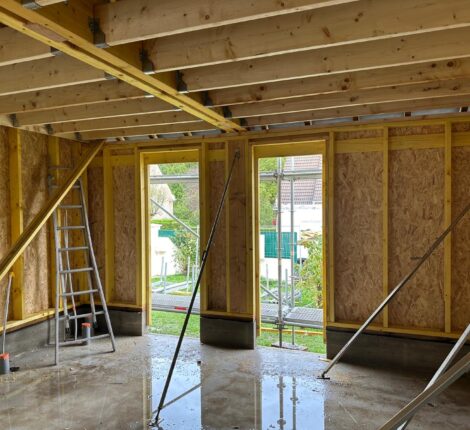 Extension en bois