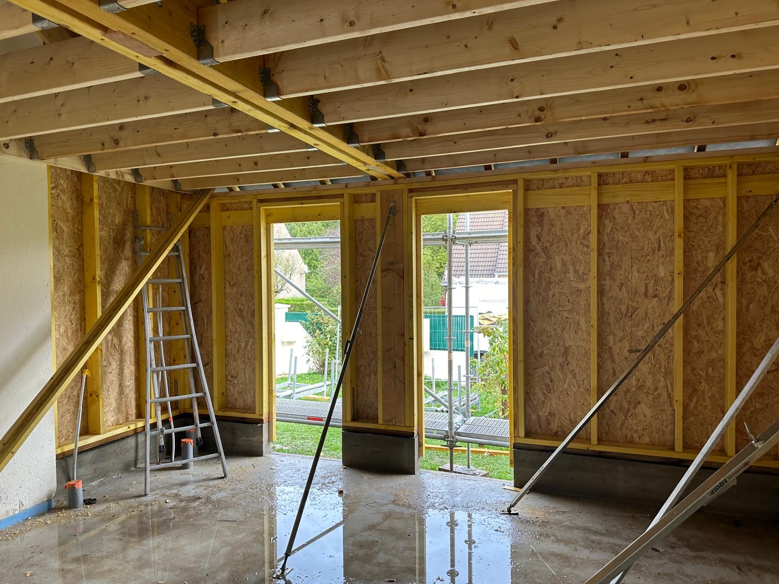 Extension en bois