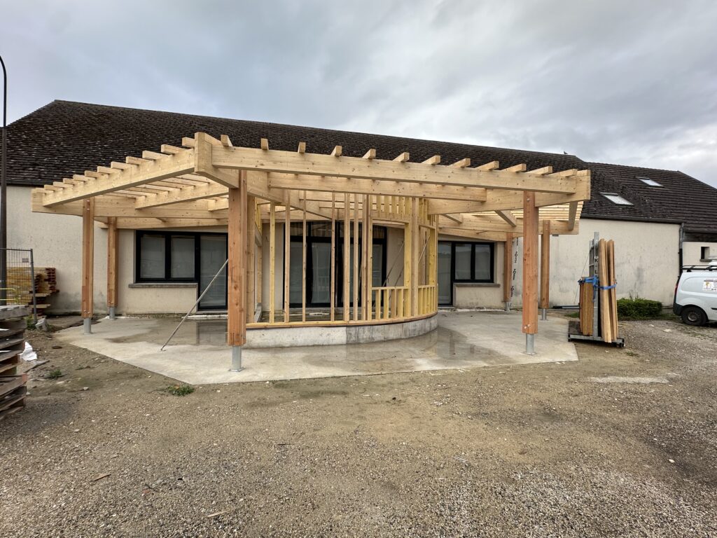 Extension de la salle des fêtes de Fresnes-sur-Marne