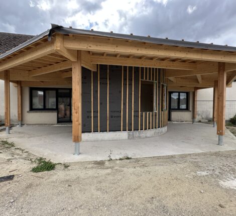 extension de la salle des fêtes de Fresnes -sur-marne