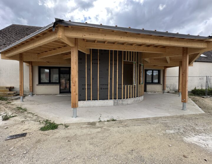 extension de la salle des fêtes de Fresnes -sur-marne